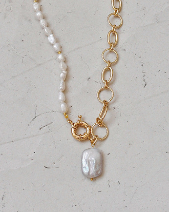 Naszyjnik Łańcuszek z perłami, Chmolowska Jewellery