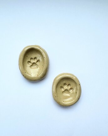 2 sztuki, kamień antystresowy, worry stone , miziak, Glina & Lina