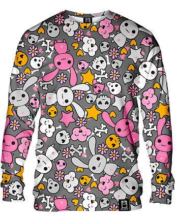 Bluza Bez Kaptura Damska DR.CROW Skull Rabbit, DrCrow