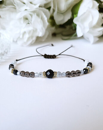 KOZIOROŻEC- Bransoletka zodiakalna regulowana, Seylla pracownia