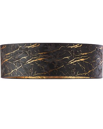 Designerski plafon sufitowy do salonu z abażurem 80 cm MEDINA MARMUR fi - 80 cm, LYSNE