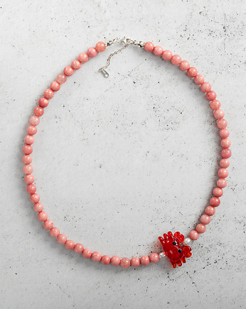 Naszyjnik Krabik z kamieni naturalnych Handmade, Konevka store