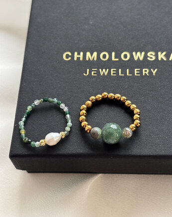 Zestaw Pierścionków elastycznych, Chmolowska Jewellery