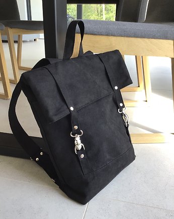 Plecak włóczykija - czarny, PRACOWNIA 166