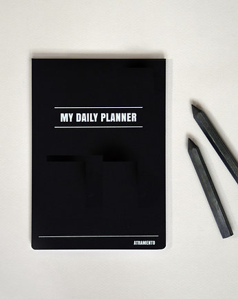My daily planner - czarny - A5, ATRAMENTO