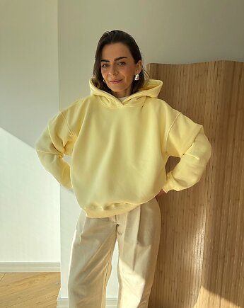 Bluza Soho butter yellow z kapturem, Patchouli