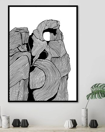Okiennik / Jura / Skały / Grafika, Jola Regeńczuk Art