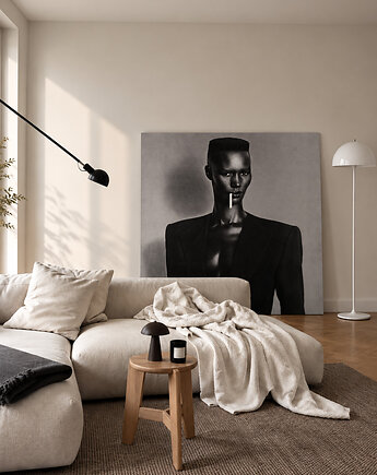 Grace Jones - obraz na płótnie lub plakat, Dekoracje PATKA Patrycja Kita