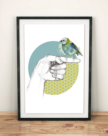 Plakat- ilustracja TURKUS  50x70cm, Illunova