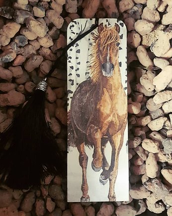 Zakładka do książki Galop, w domu klejone