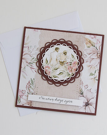 Kwiatowa kartka ślubna, Papiernik