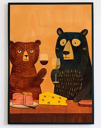 Plakat - Bears on a date, Harry Monkey