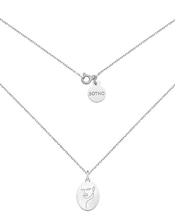 Srebrny medalion Face N1, SOTHO