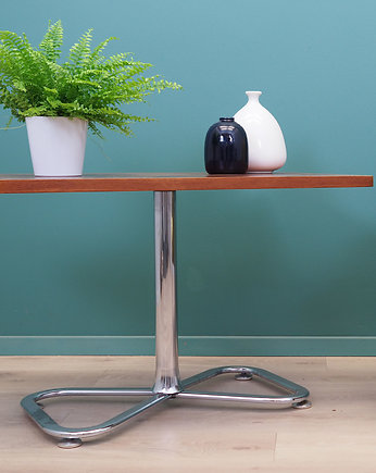 Stolik tekowy, duński design, lata 70, produkcja: Dania, Przetwory design