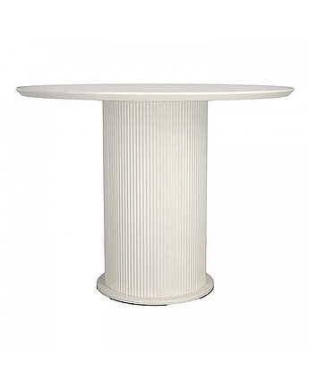 Stół Okrągły Mondello Biały 100 cm, MIA home