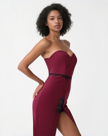 Sukienka gorsetowa, NAT FASHION ROOM