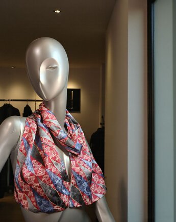 Jedwabny szal, NAT FASHION ROOM
