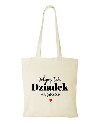 Torba bawełniana "Jedyny taki Dziadek na świecie", Fotobloki and decor
