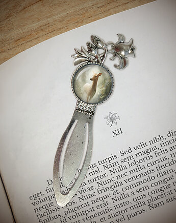 Zakładka do książki - Sarna - lilia, yenoo