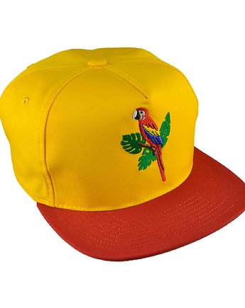 Papuga - czapka z daszkiem typu Snapback, PAKOWANIE PREZENTÓW - pudełko na prezent