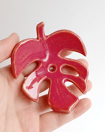 Mydelniczka monstera różowa, Dobrocie ceramika