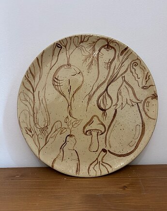 Talerz ręcznie malowany, SOFIABLE