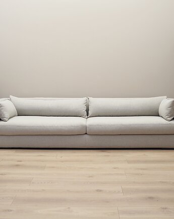 Sofa szara, skandynawski design, lata 00, Przetwory design