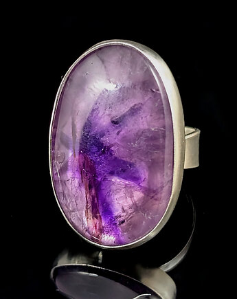 Pierścionek Retro z ametystem, Pracownia Neores