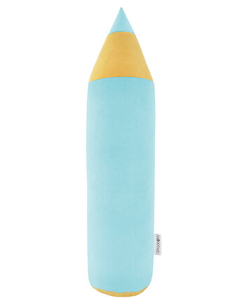 Poduszka Kredka Velvet SKY BLUE, SPARROW