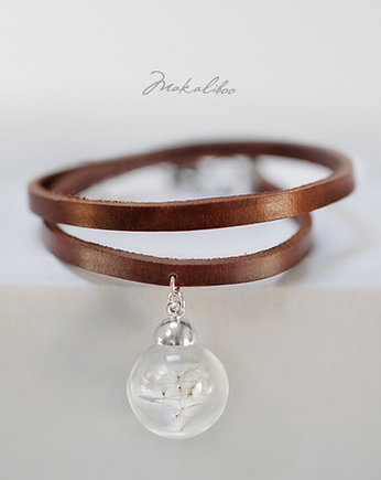 Mini Dmuchawiec -  bransoletka boho, Makaliboo