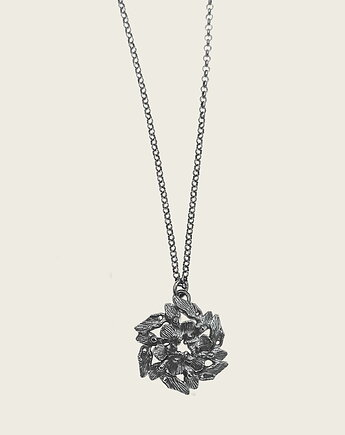 Wisior koło grafitowy- Rozalia, KOS jewellery