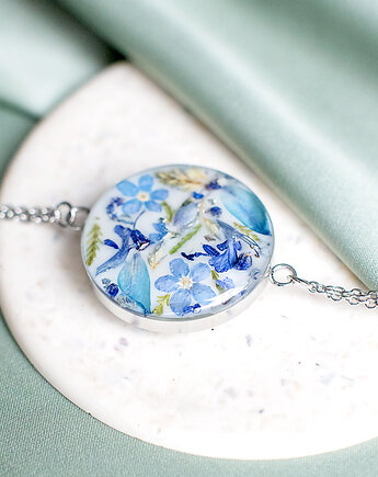 Bransoletka z kompozycją kwiatową, nature gift