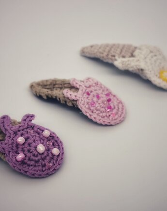 Spinki do włosów, Crochetories