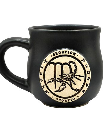Kubek Ceramiczny 300 ml ze Znakiem Zodiaku Skorpion , Sklep Angelos
