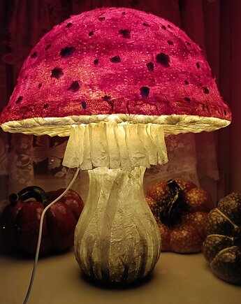 Lampka nocna muchomorek, Rustic City