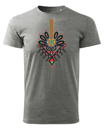 Tatra Art podhalańska Parzenica t-shirt szary, Tatra Art