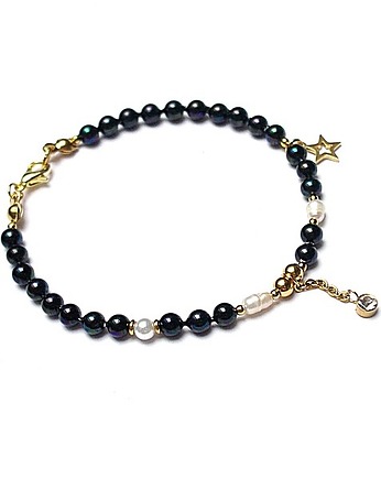 Pearls /navy blue / perły naturalne vol. 1, KiKa pracownia
