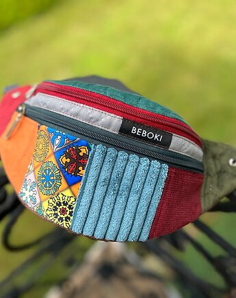 Nerka Vivid Journey Patchwork BEBOKI M + Mini-Portfelik gratis, BEBOKI