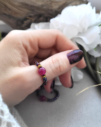 Pierścionek na depresję i lęki z Turmalinem, Seylla pracownia