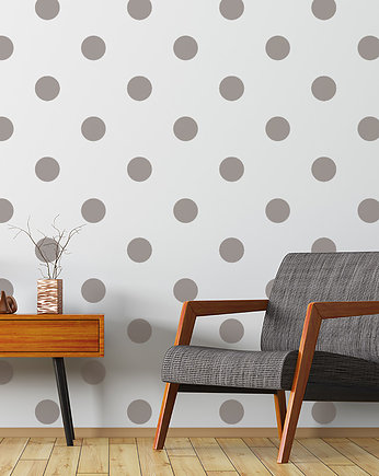 Powtarzalny szablon malarski /POLKA DOT 10, Szablony Nakleo