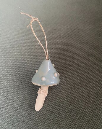 Grzybek ceramiczny zawieszka, Pracownia ceramiczna Madziejka