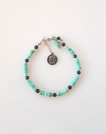 Bransoletka Turkusowo Czarna, Mitsu