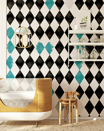 Tapeta dla dzieci Black Diamonds, Humpty Dumpty Room Decoration