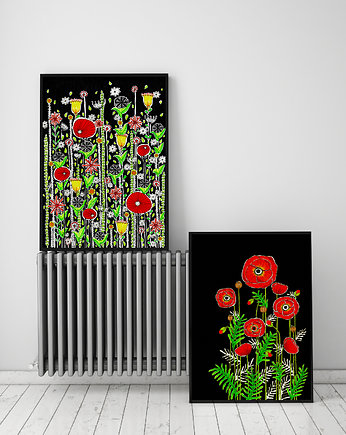 Zestaw 2 prac 50x70cm, Malgorzata Domanska
