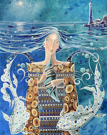 Maritimie Blues - Giclee, 4mara Marina Czajkowska