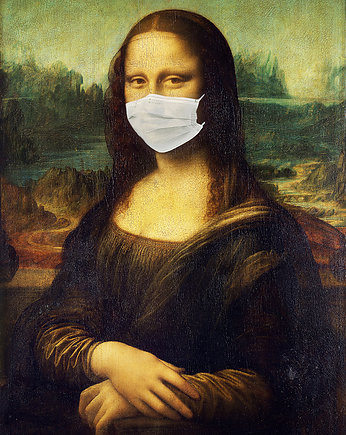 Mona Lisa - obraz na płótnie / PROMOCJA, Dekoracje PATKA Patrycja Kita