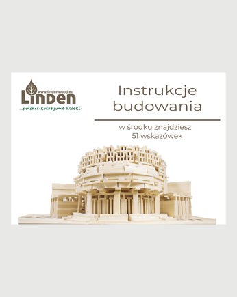 51 instrukcji budowania z klocków Linden, Linden