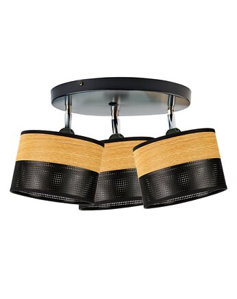 Lampa sufitowa do salonu w stylu glamour DAKOTA GOLD, LYSNE