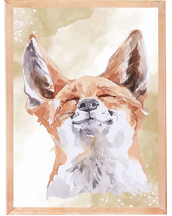 PLAKAT, OBRAZEK leśna zwierzęta safarii nr.8, OSOBY - Prezent dla emeryta