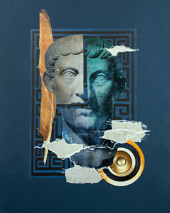 Kolaż / plakat Odyseusz, Harmony Collages